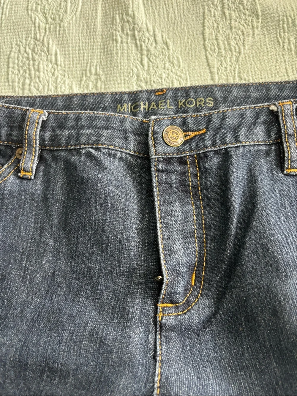 Dark Wash Womens Flared Jeans - Classic Denim size 10